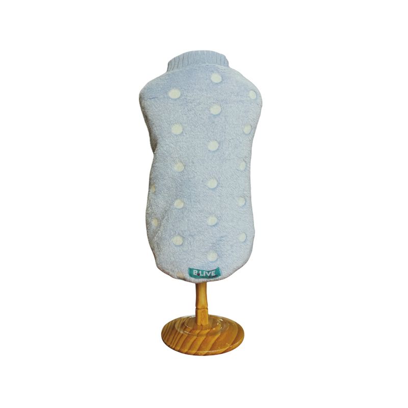 Watercolor Regatta - Blue with dots