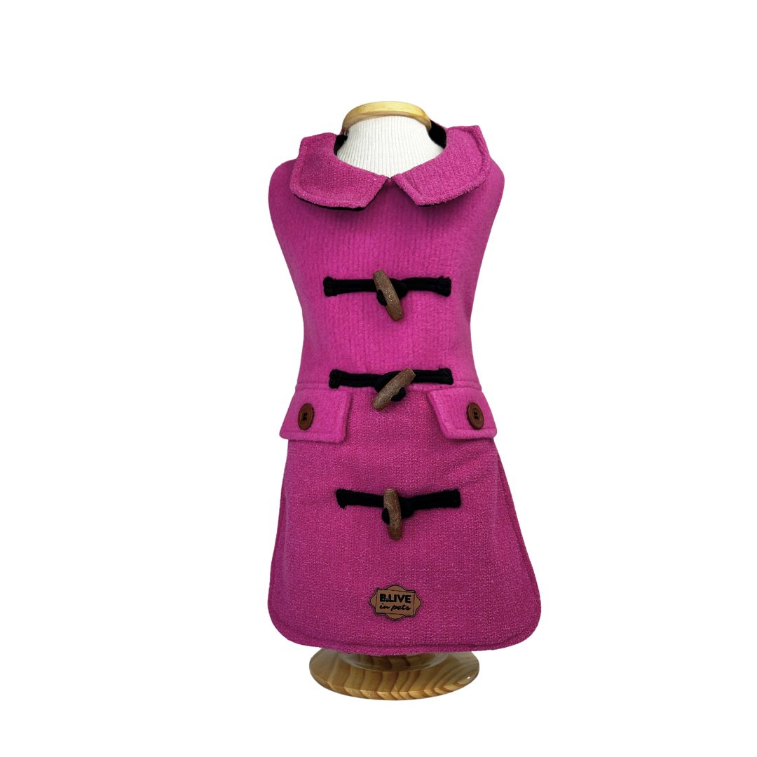 Siberia Overcoat - Pink