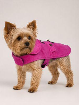 Siberia Overcoat - Pink