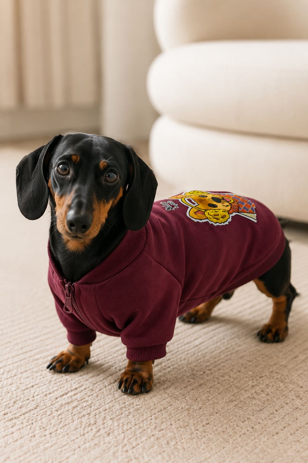 Boulevard Sweatshirt - Wine