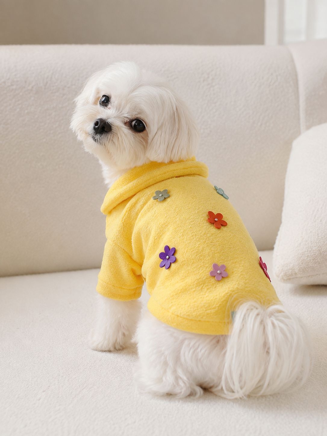 Flower Blouse - Yellow