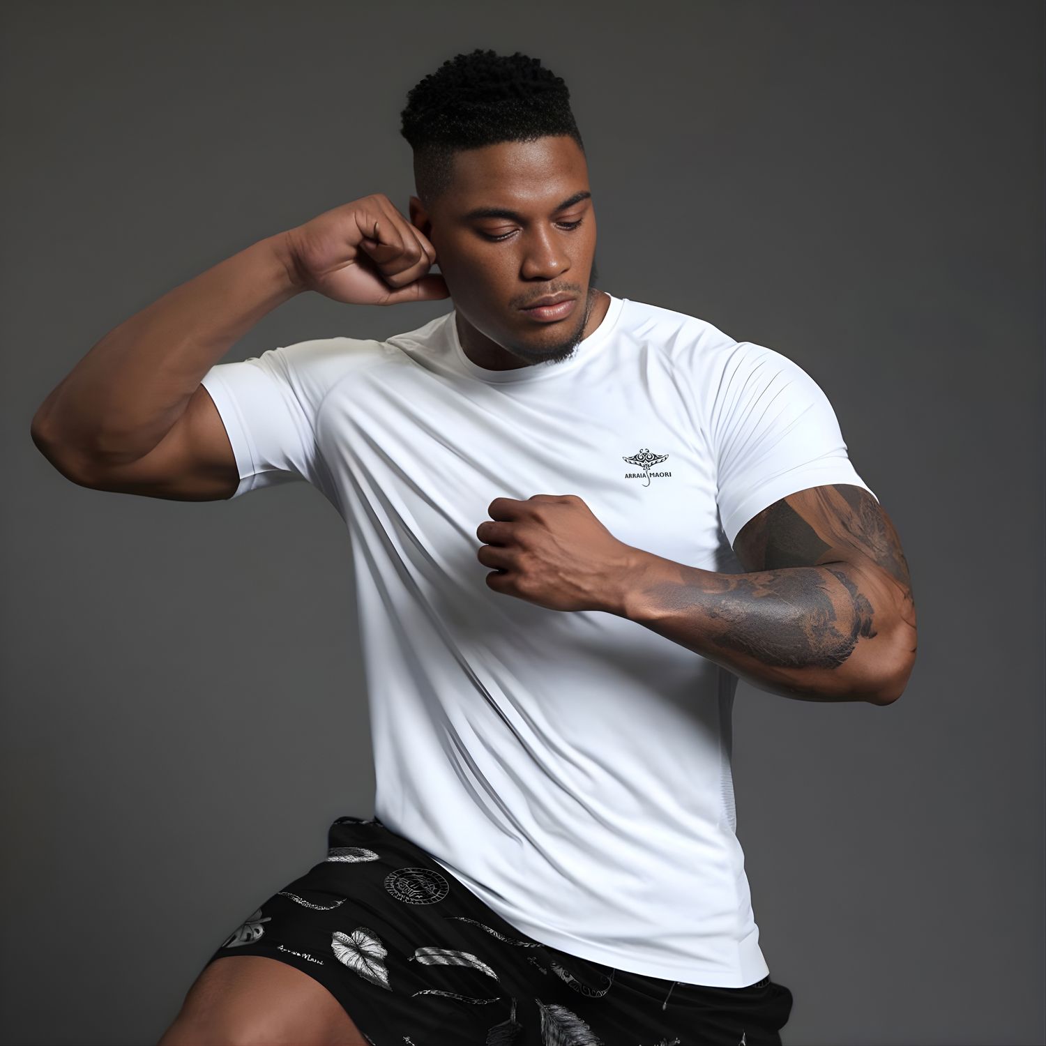Dry Fit Short Sleeve T-Shirt — White