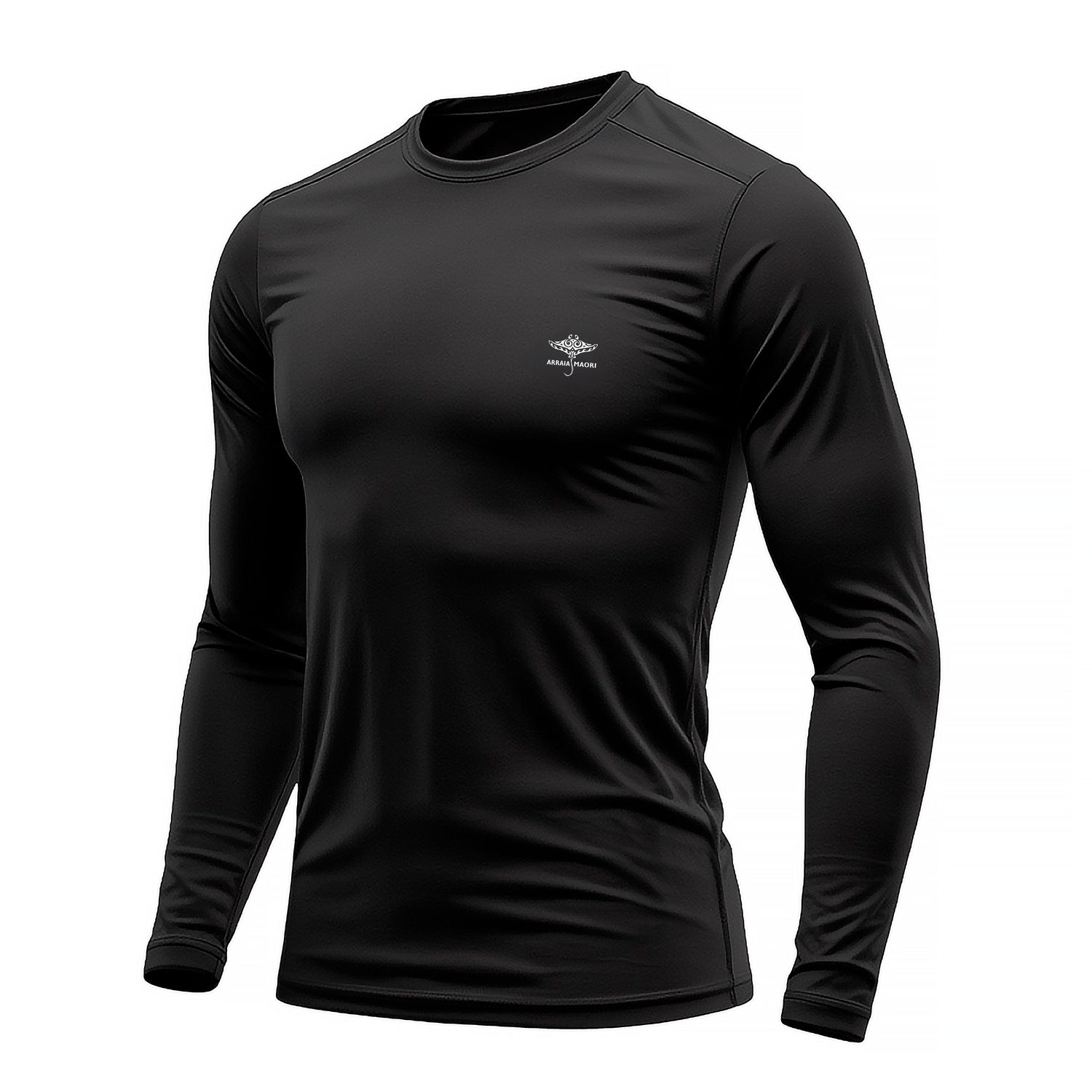 Dry Fit Long Sleeve T-Shirt — Black