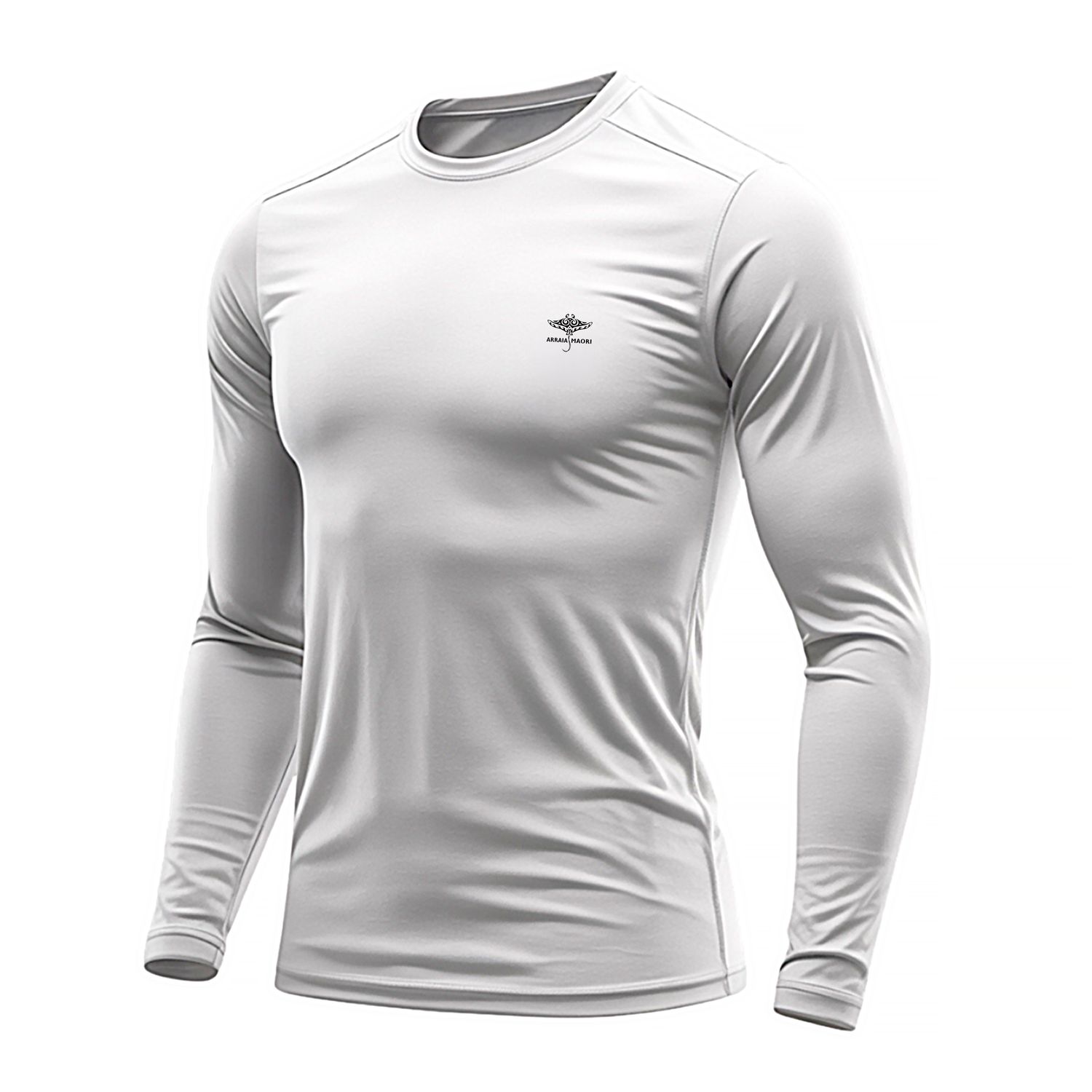 Dry Fit Long Sleeve T-Shirt — White