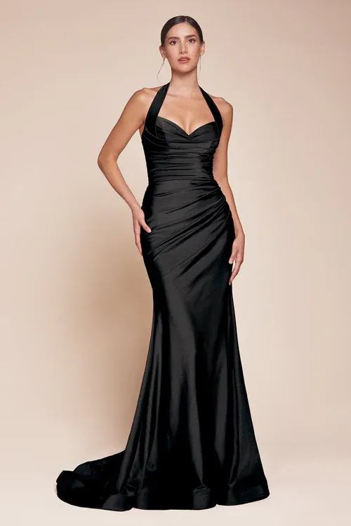 DRESS LADIVINE BM (CD796), Size: 2, color: BLACK