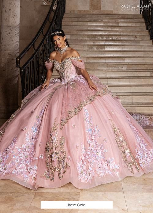 Sweet sixteen Rachel Allan (RQ6010), Size: 0, color: ROSE GOLD