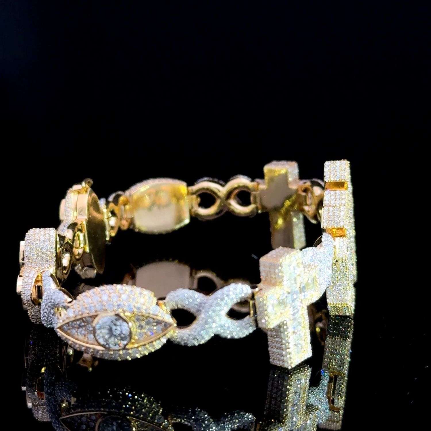 Bracelet Cross & Infinity