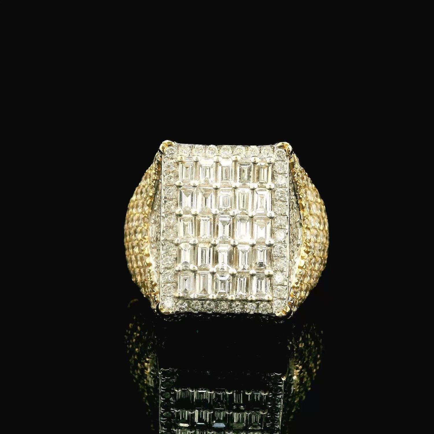 Baguette Brick Ring