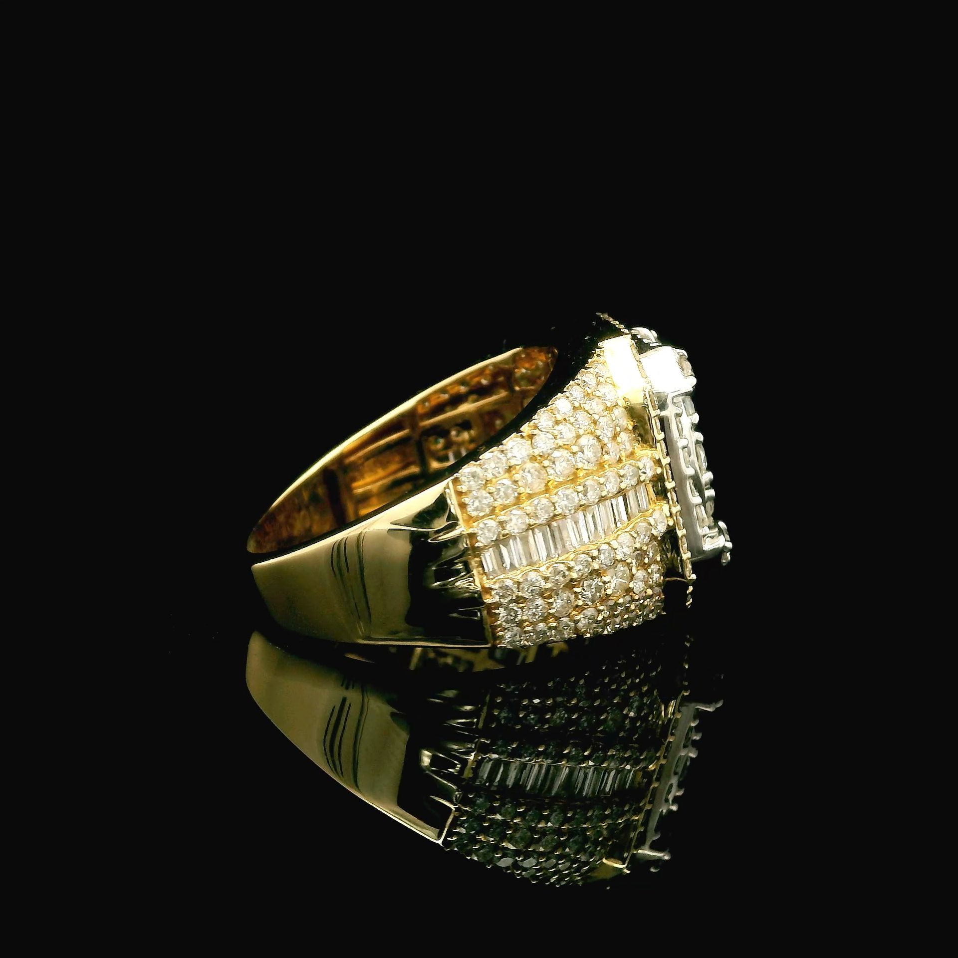 Big Cluster Pinky Ring