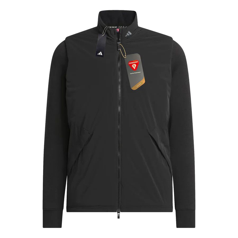Adidas Ultimate365 Tour Frostguard Padded Golf Wind Jacket, Colour: Black, Size: M