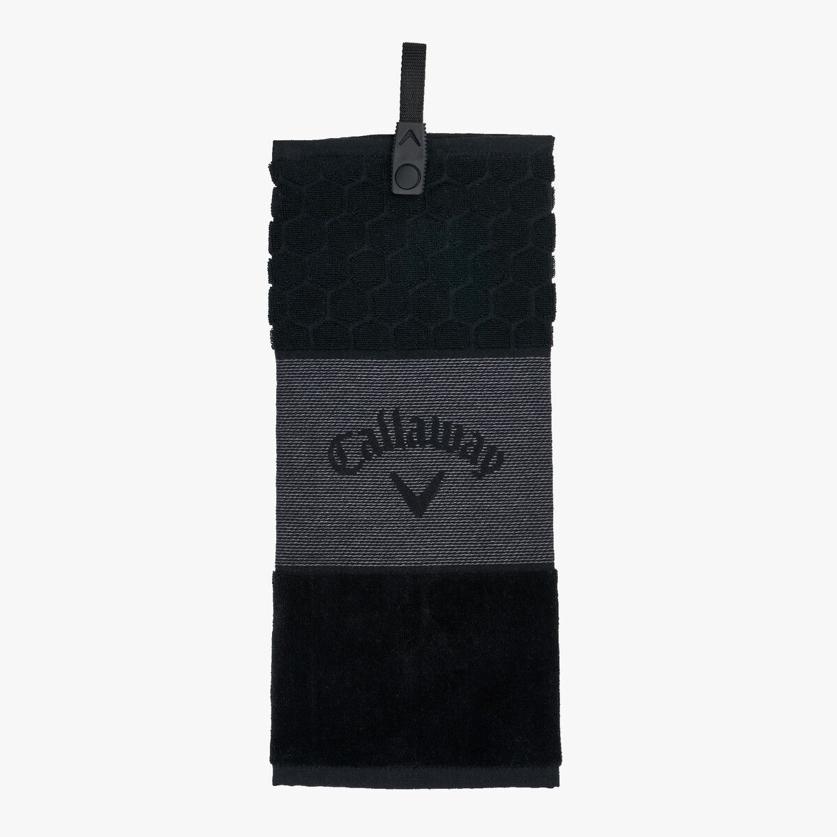 Callaway TriFold Towel, Colour: Black