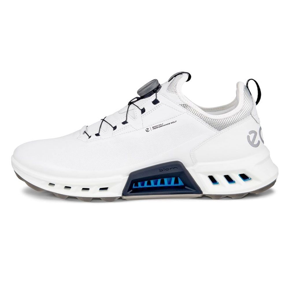 Ecco M Biom C4 Golf Shoe, Colour: White/Black, Size: 41