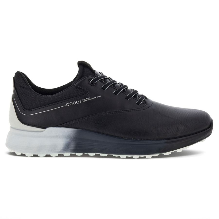 Ecco M Golf S Three Shoes, Colour: Black/Concrete, Size: 41