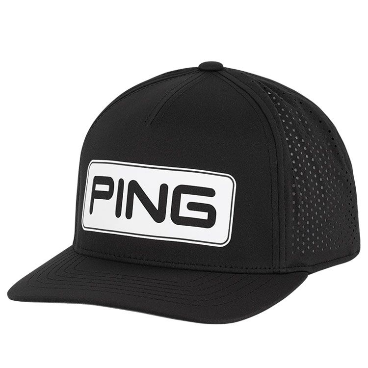 Ping Tour Vented Delta Cap, Colour: Black