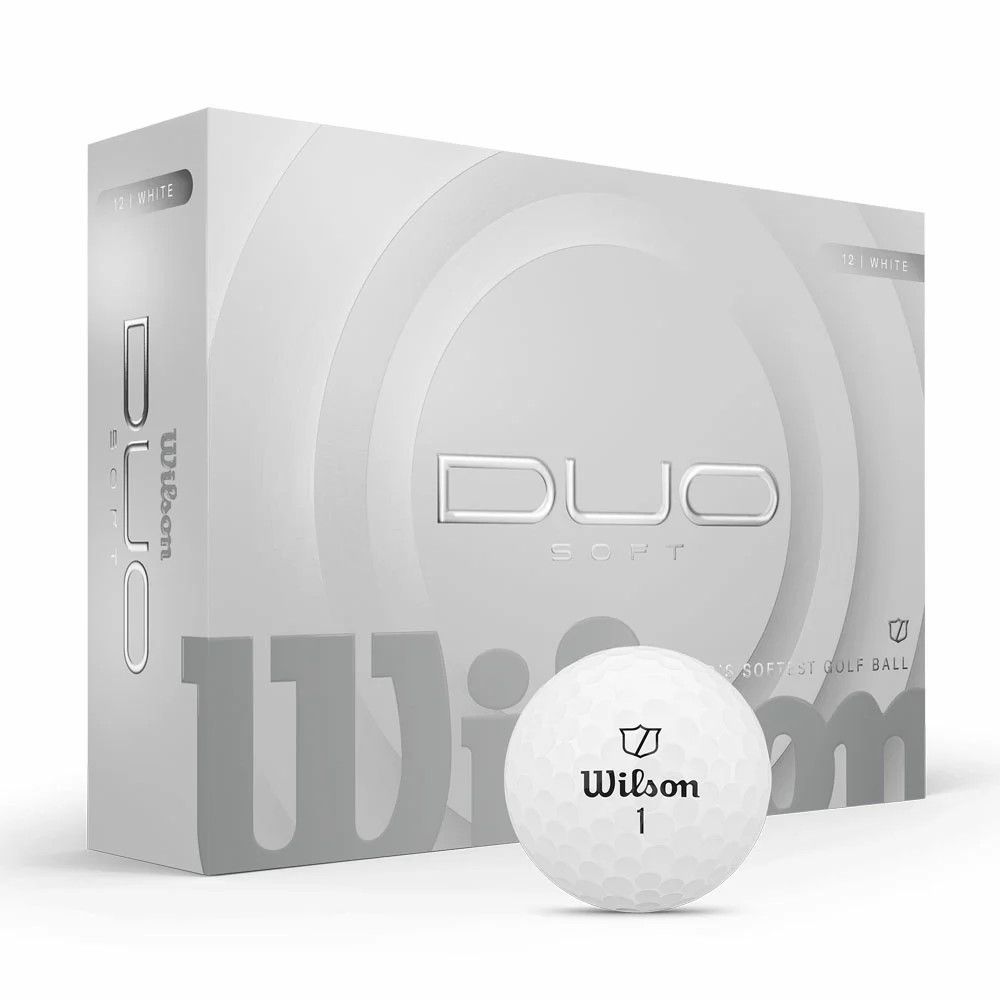 Wilson Duo Soft Golf Balls 2025 Tour Red