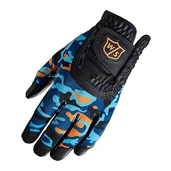 Wilson Staff Fit-all Junior Golf Glove Orange