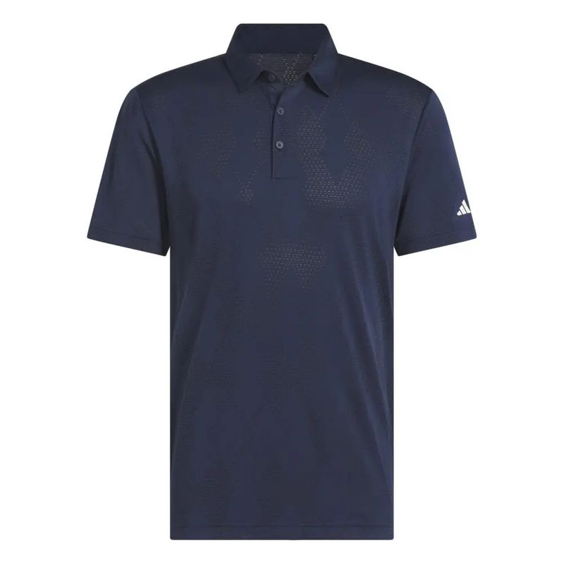 Adidas Mens Ultimate Micro Texture Golf Polo