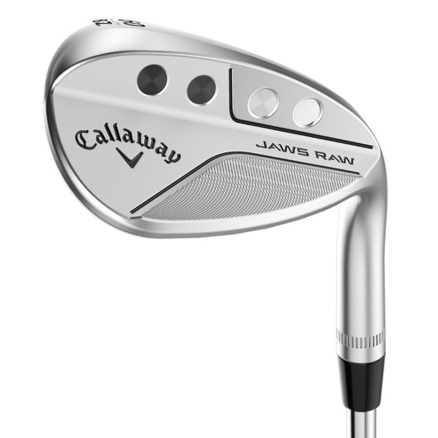 Callaway JAWS Raw Chrome Golf Wedge, Size: 56°