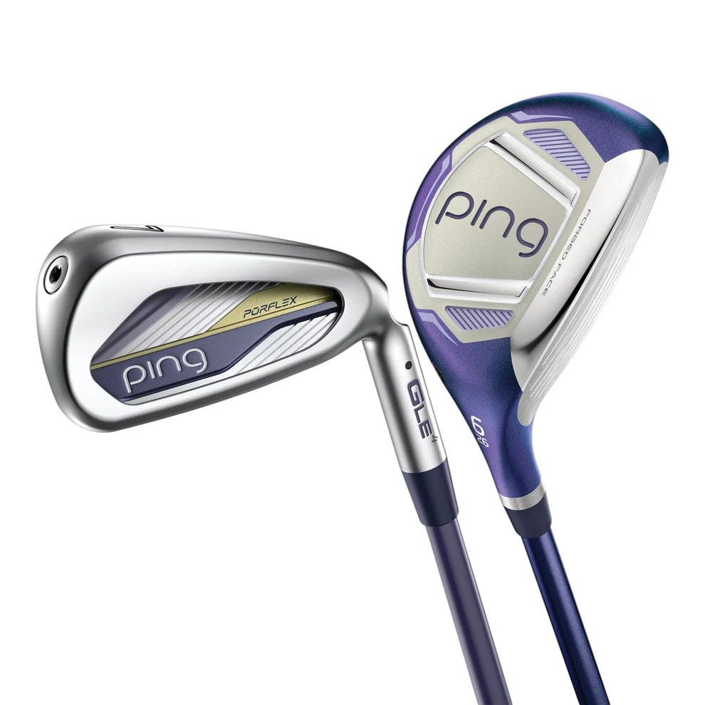 Ping G LE4 Ladies Irons 5&amp;6 Hybrid 7-Sw