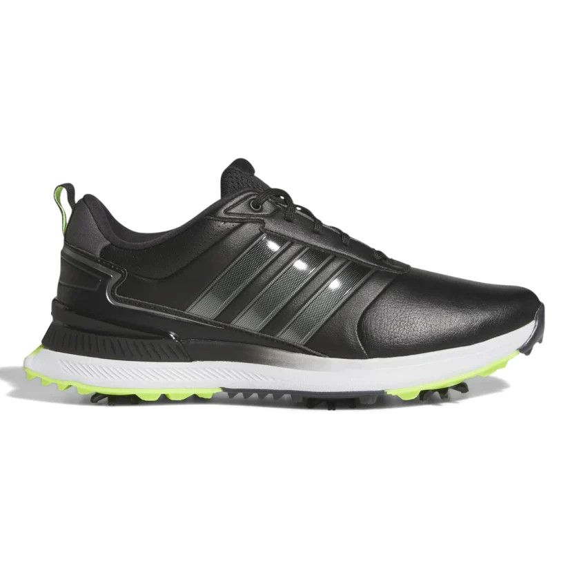 Adidas R2C Golf Shoes, Color: Black/Lemon, Size: 7