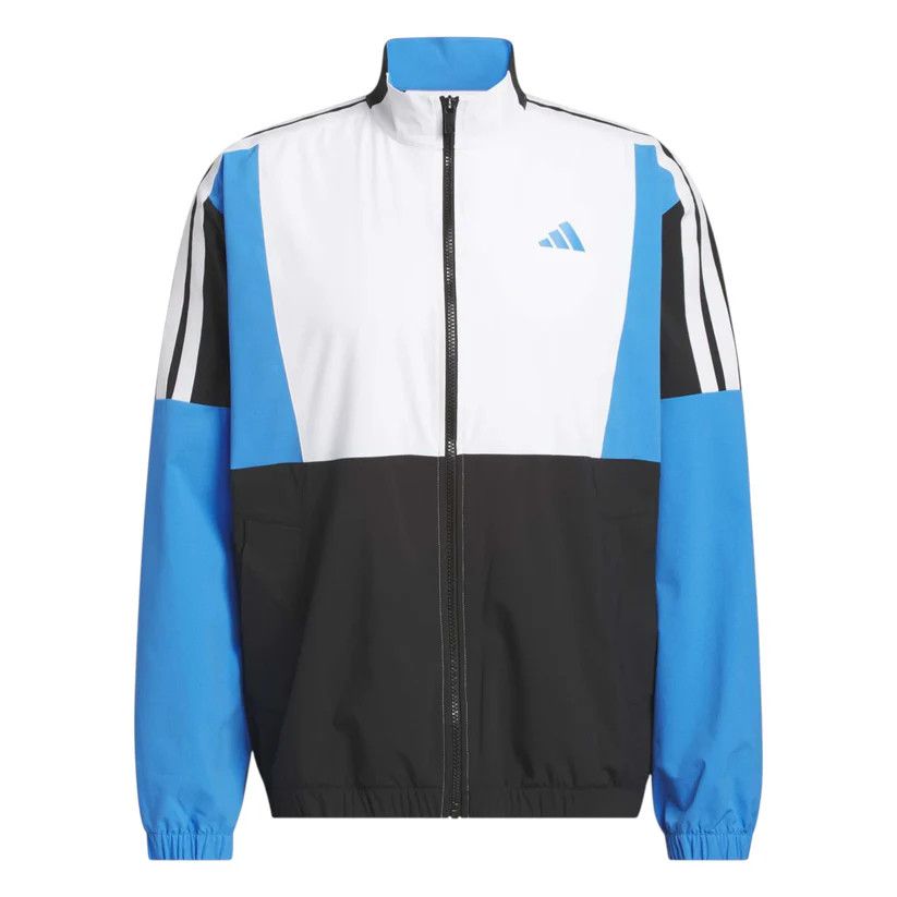 Adidas BTC Windbreaker, Color: Black/White, Size: M
