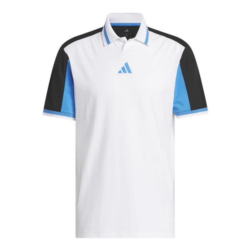 Adidas BTC Twist Polo, Color: White/Black, Size: M