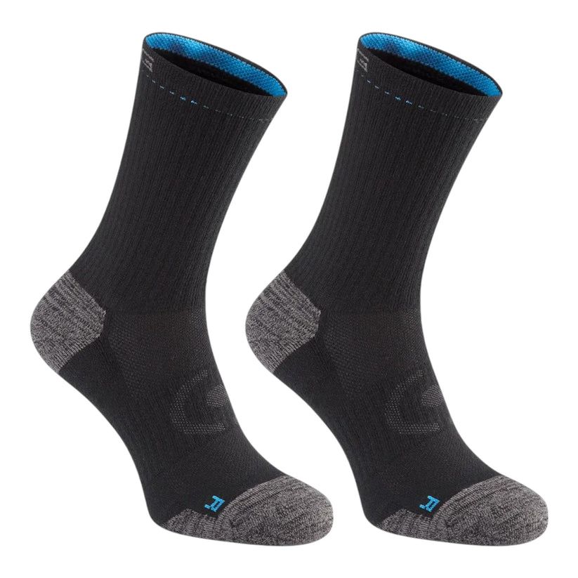 Ping Sensorcool Crew Socks, Color: Black, Size: 7-11