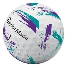 Taylormade Speedsoft Ink Purple/Teal Golf Balls