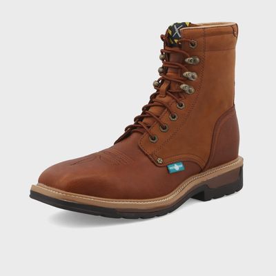 MLCSLW1 TWISTED X 8&quot; STEEL TOE LACE UP