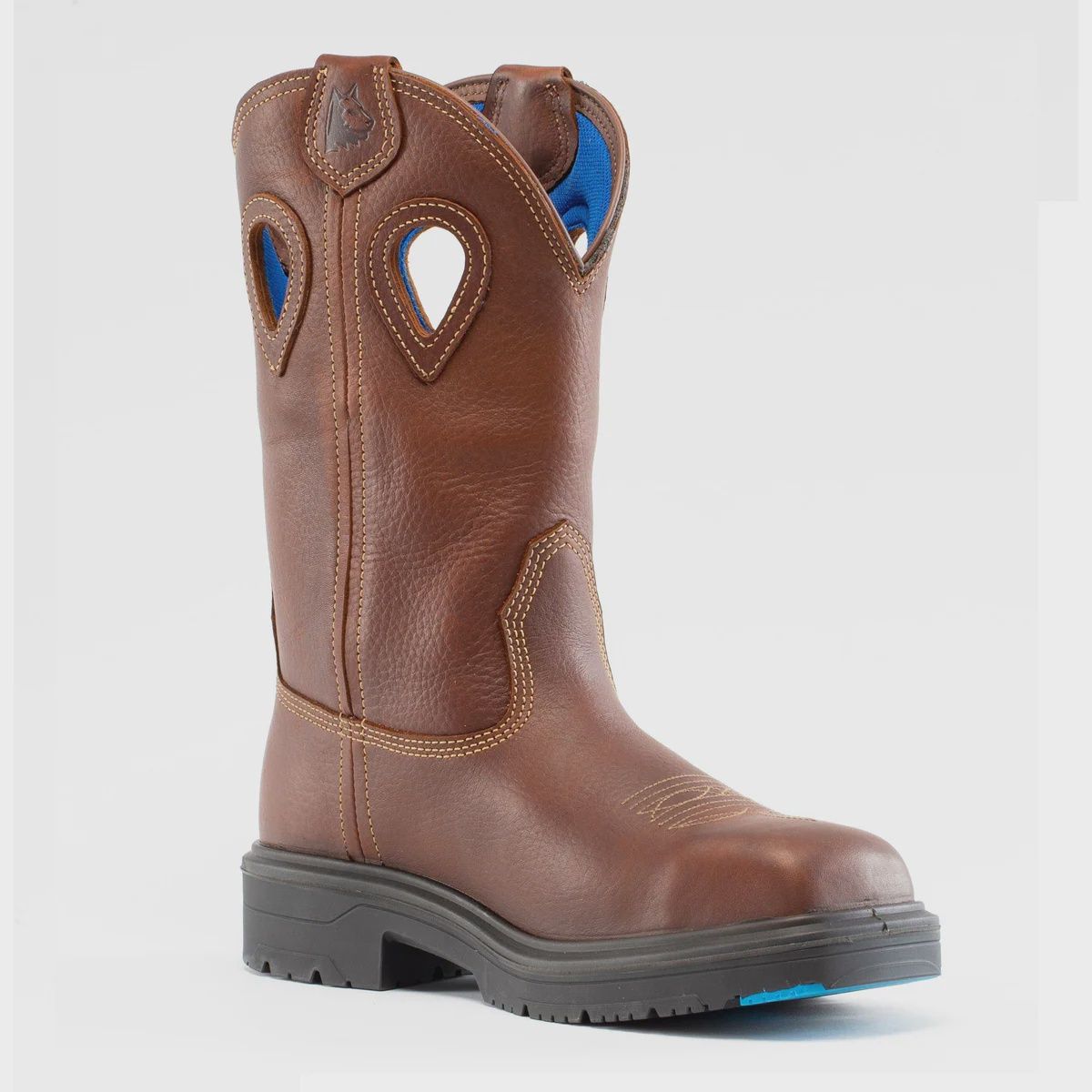 813945 STEEL BLUE STEEL TOE BOOT