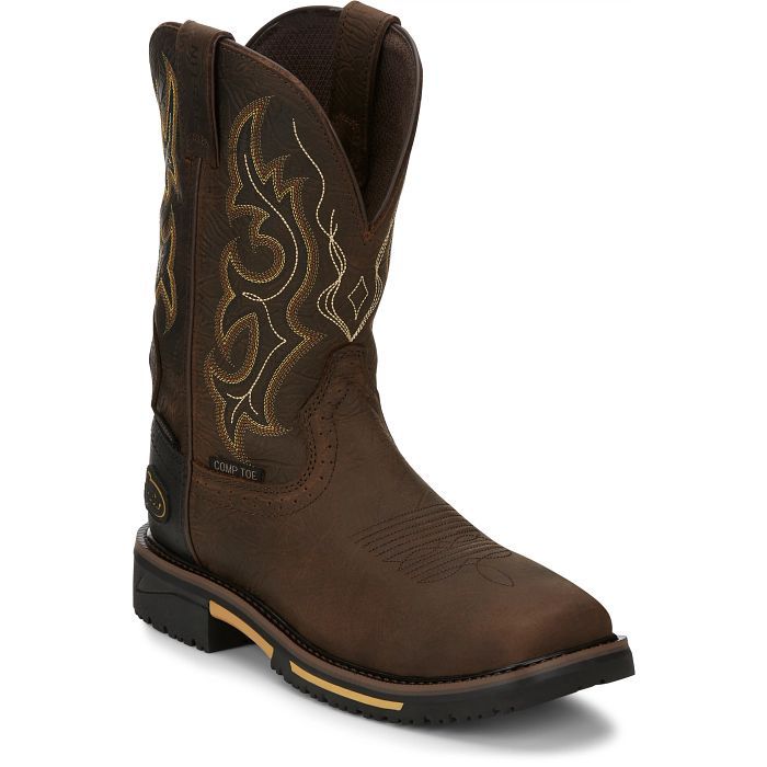 SE4625 JUSTIN JOIST COMPOSITE TOE BOOT