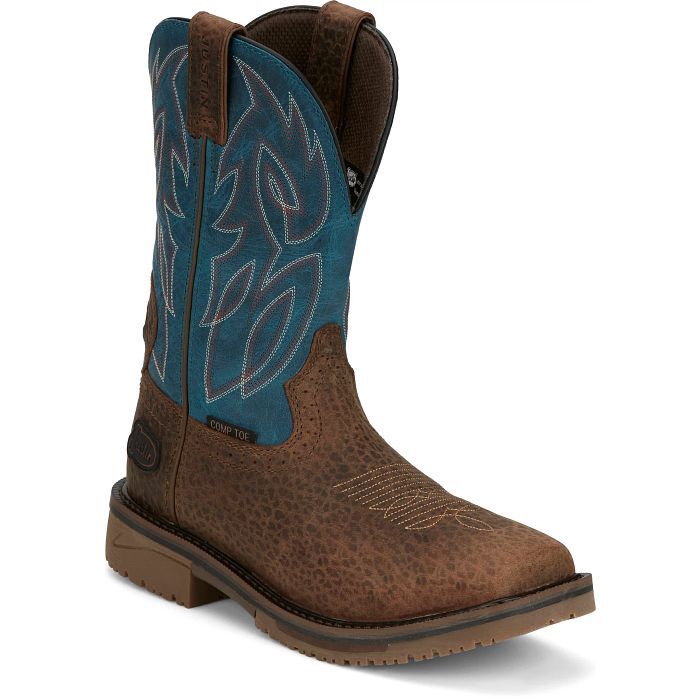 SE4751 JUSTIN COMPOSITE TOE BOOT