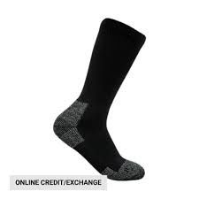 5281 TERRA BLACK BOOT SOCK