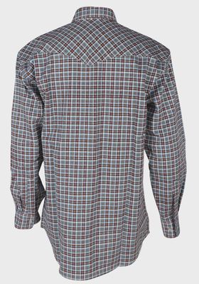 MFRPLDB-4 FORGE FRC RED/BLUE PLAID LIGHTWEIGHT SHIRT