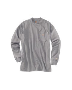 100235-ASH CARHARTT FRC TEE SHIRTS ASPHALT