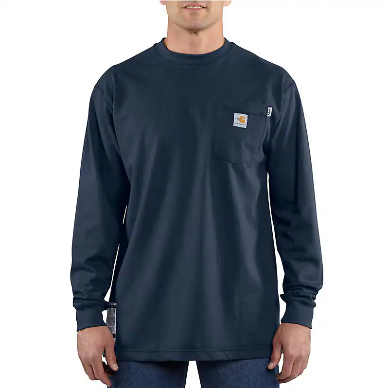 100235-410 CARHARTT FRC TEE SHIRT NAVY