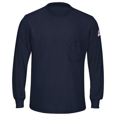 SMT8NV BULWARK FRC LIGHT WEIGHT TEE SHIRT NAVY