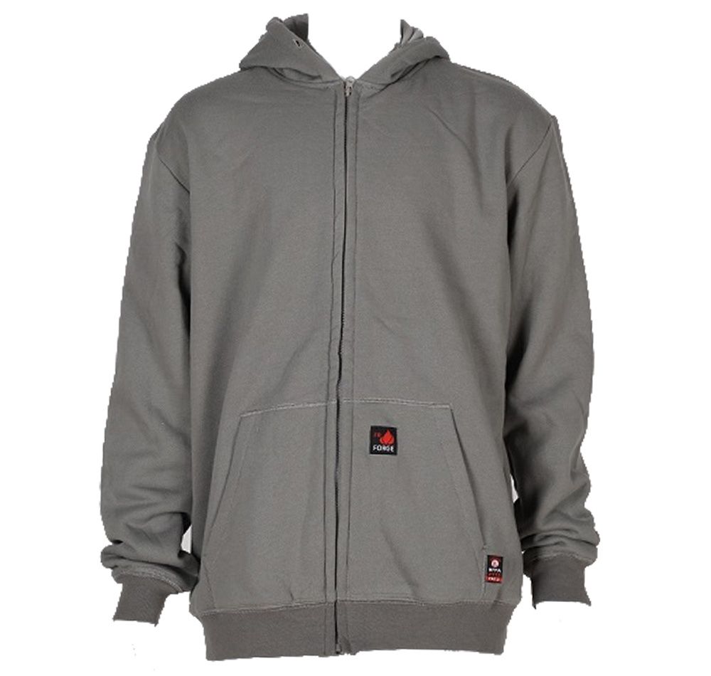 MFRHDY-003 FORGE FRC ZIP HOODIE GREY