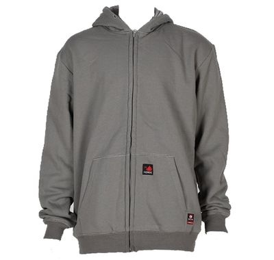 MFRHDY-003 FORGE FRC ZIP HOODIE GREY