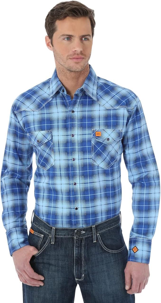 FR137BL WRANGLER FRC WELDING  SHIRT **DISCONTINUED**