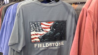 FIELDSTONE T-SHIRT GRAY*DISCONTINUED*