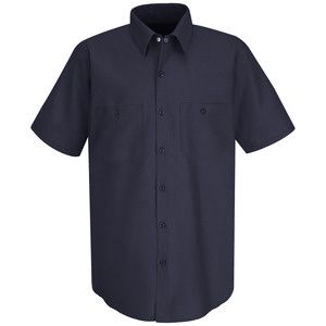 SC40 RED KAP 100% COTTON WORK SHIRT