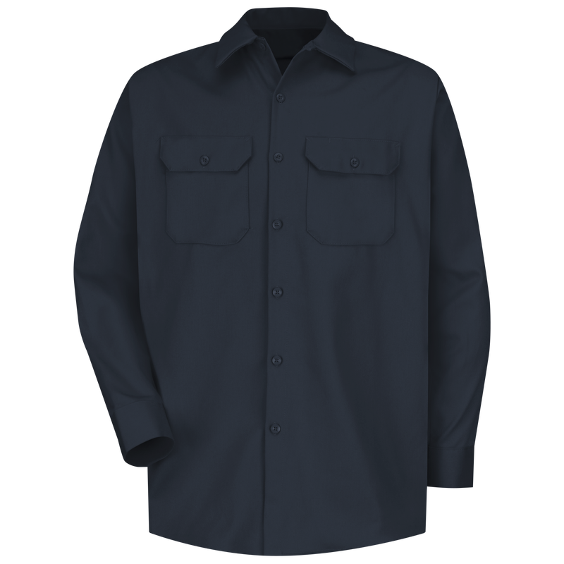 SC70 RED KAP 100% COTTON LONG SLEEVE WORK SHIRT