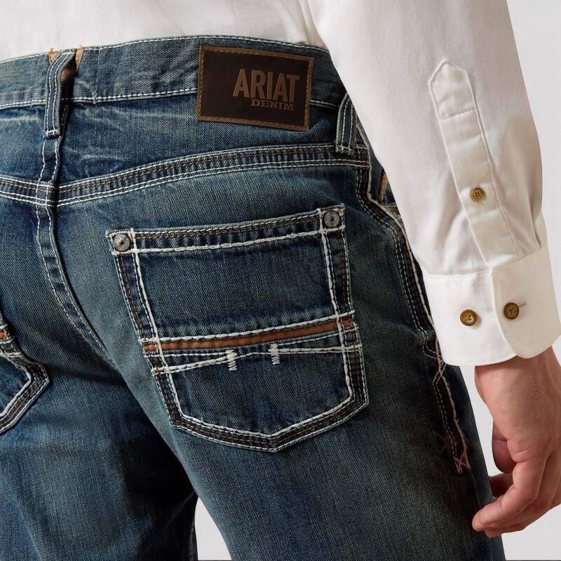 10017511 ARIAT MENS M4 COLTRANE BOOT CUT JEAN