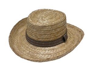 88-907 BRONER TRAILHEAD STRAW HAT