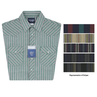 1076201AA WRANGLER EASY CARE SHORT SLEEVE SHIRT