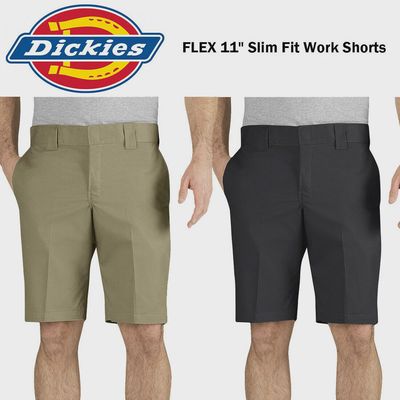 A8782 DICKIES MENS 11" SLIM FIT SHORTS