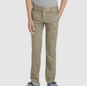 QP801 DICKIES BOYS SKINNY FIT STRAIGHT LEG PANT