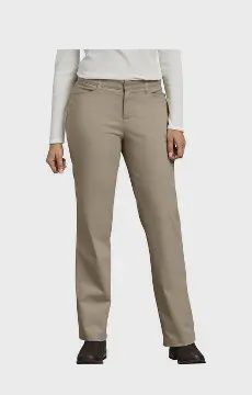 FP342 DICKIES LADIES CURVY FIT PANTS