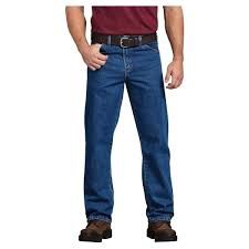 9393 SNB DICKIES MENS 5 POCKET JEAN- STONEWASHED INDIGO